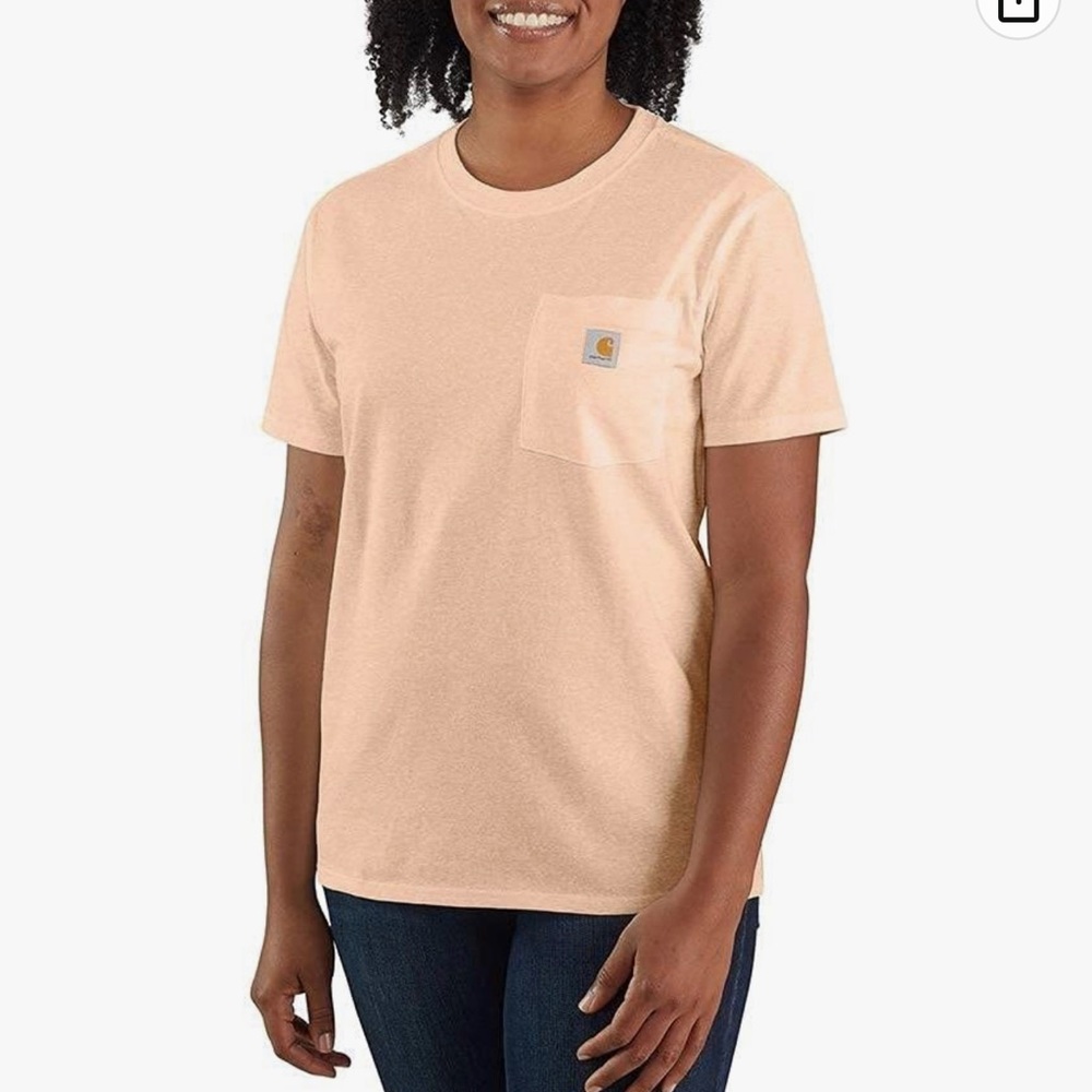Carhartt tshirt Ash Rose pink Women’s Size M